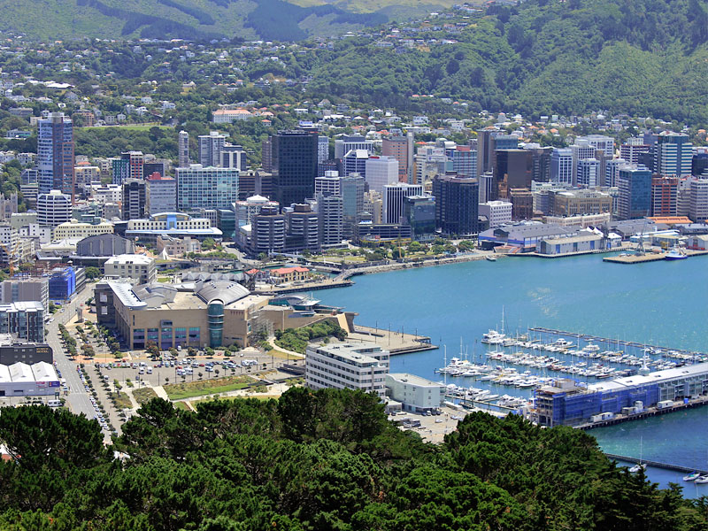 Wellington är huvustad på Nya Zeeland - Resor till Nya Zeeland